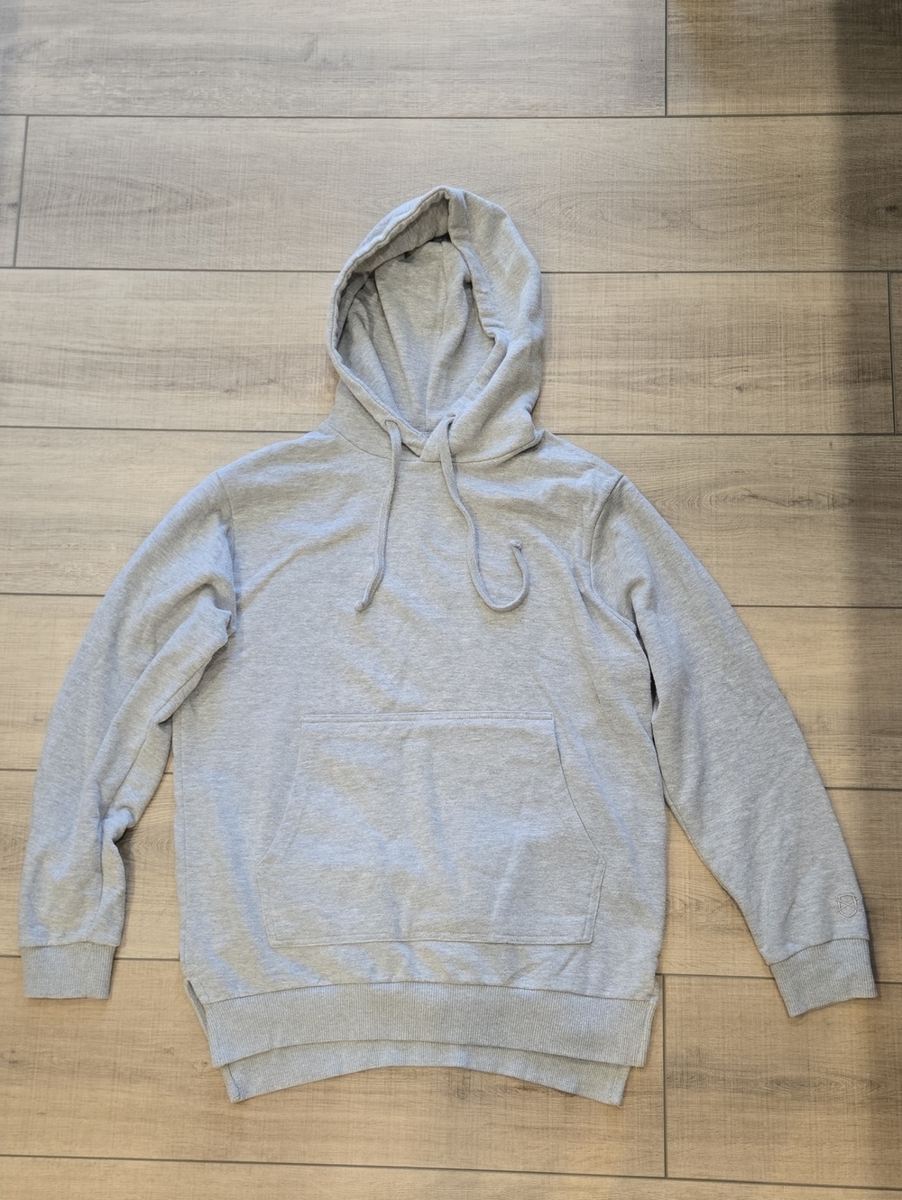 Zanerobe Light Gray Hoodie with Kangaroo Pocket